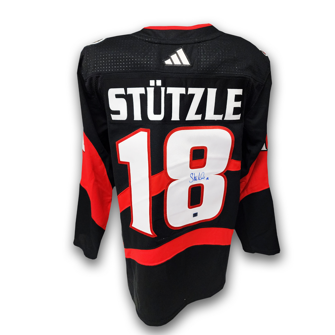 Tim Stutzle Ottawa Senators Autographed Reverse Retro Adidas Jersey