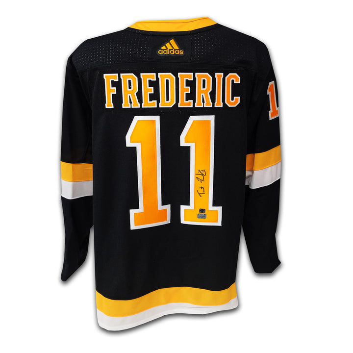 Trent Frederic Boston Bruins Third Adidas Jersey