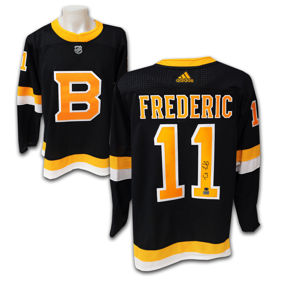 Trent Frederic Boston Bruins Third Adidas Jersey