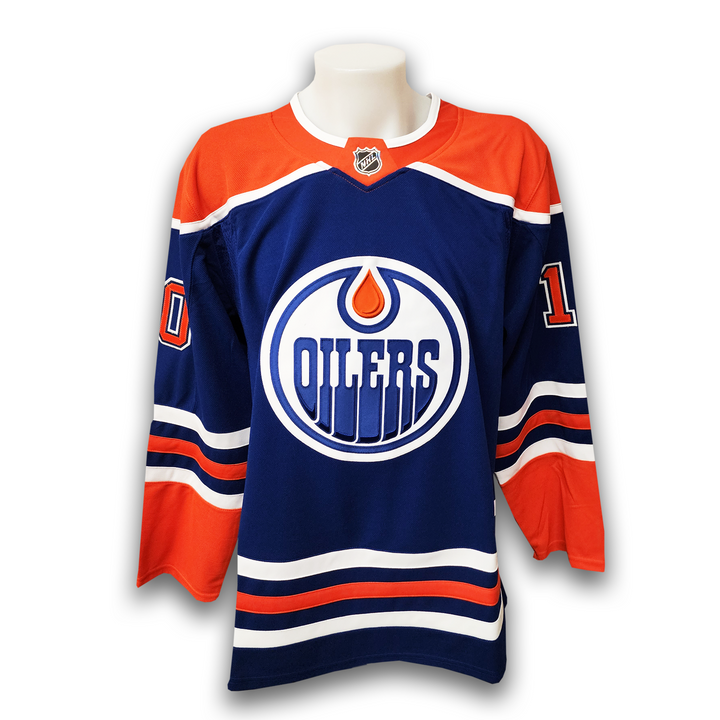 Trent Frederic Autographed Edmonton Oilers Home Premium Jersey