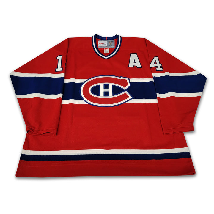 Trevor Linden Montreal Canadiens Red CCM Jersey
