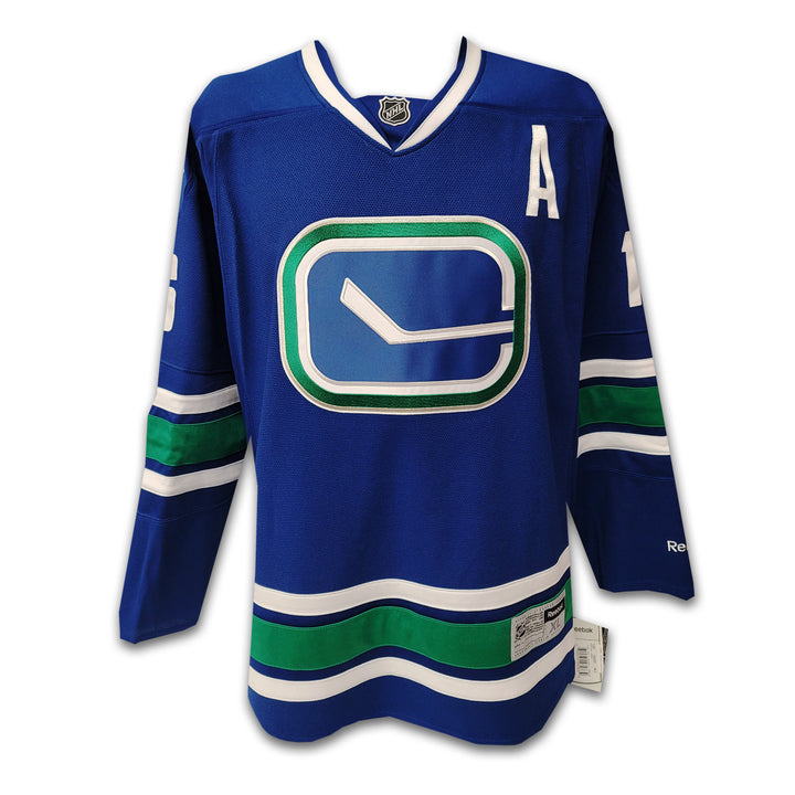Trevor Linden Vancouver Canucks Blue Reebok Jersey