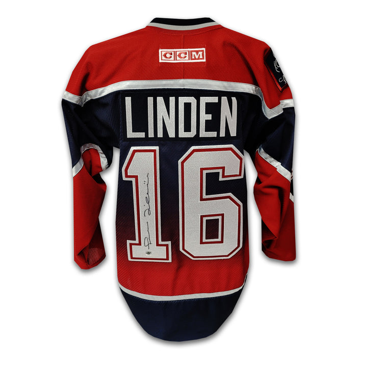 Trevor Linden Vancouver Canucks Red Gradient Orca Jersey