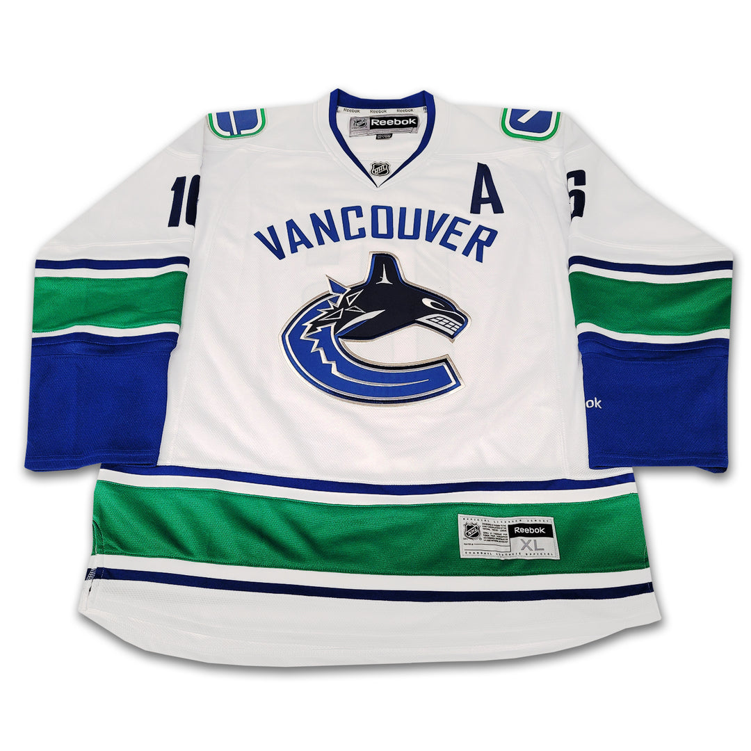 Trevor Linden Vancouver Canucks White Reebok Jersey