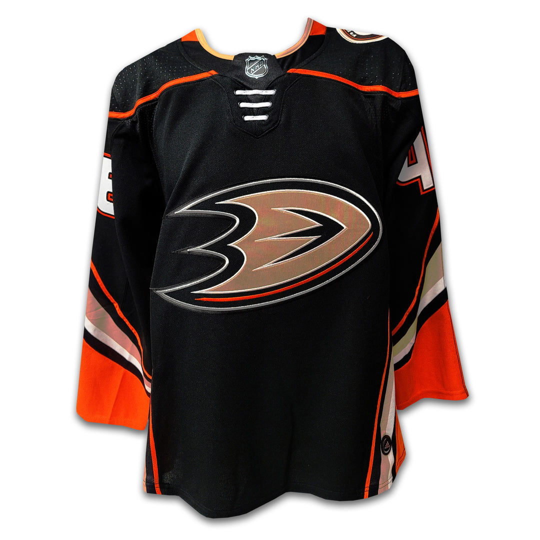Trevor Zegras Anaheim Ducks Black Adidas Jersey