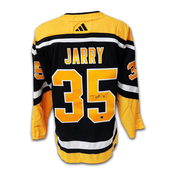 Tristan Jarry Pittsburgh Penguins 2022 Reverse Retro Adidas Jersey