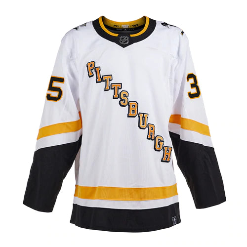 Tristan Jarry Pittsburgh Penguins Autographed Reverse Retro Adidas Jersey