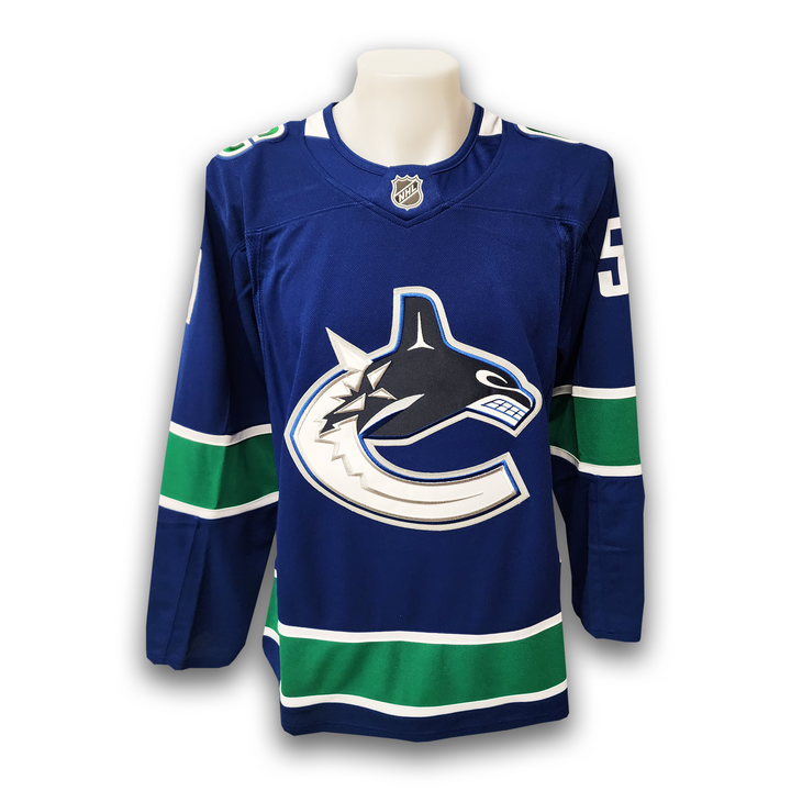 Tyler Myers Autographed Vancouver Canucks Fanatics Premium Jersey