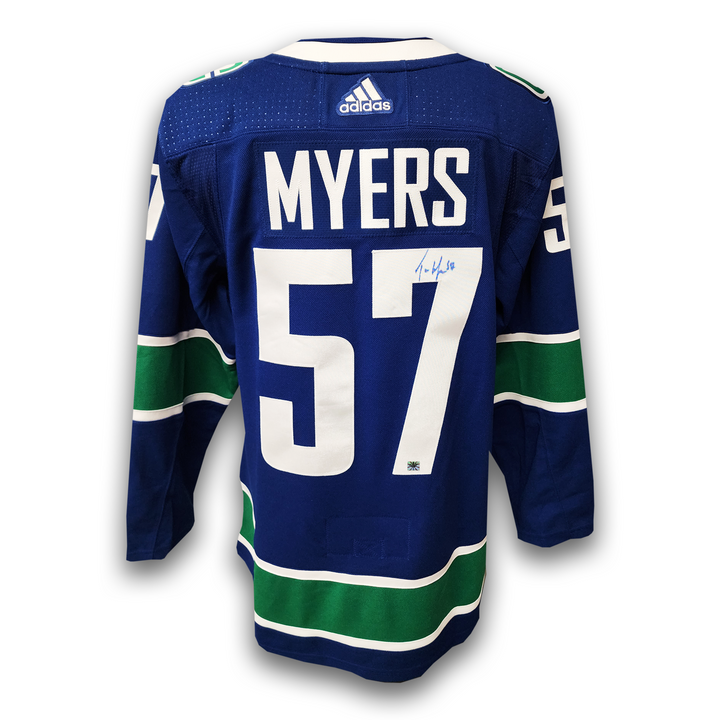 Tyler Myers Autographed Vancouver Canucks Home Adidas Jersey