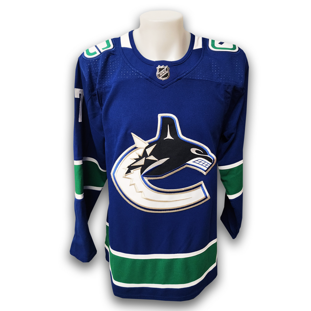 Tyler Myers Autographed Vancouver Canucks Home Adidas Jersey