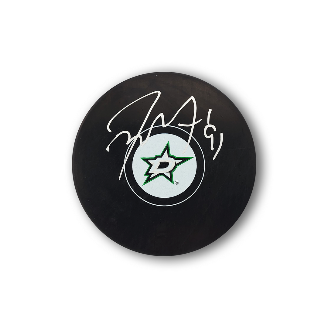 Tyler Seguin Autographed Dallas Stars Hockey Puck