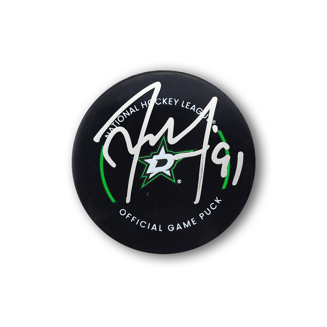 Tyler Seguin Autographed Dallas Stars Official Hockey Puck