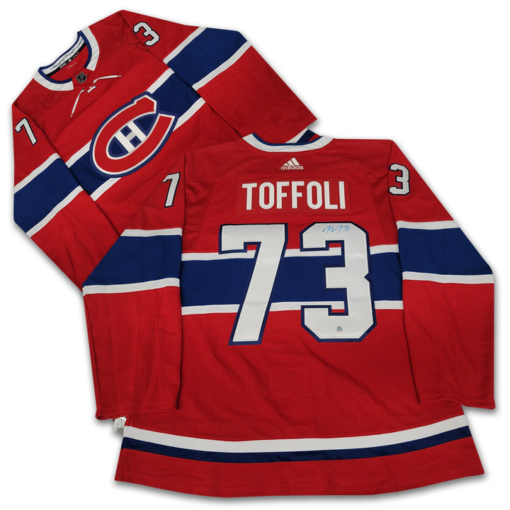 Tyler Toffoli Montreal Canadiens Red Adidas Jersey