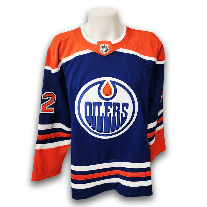 Vasily Podkolzin Autographed Edmonton Oilers Home Fanatics Premium Jersey