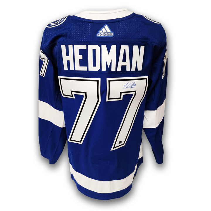 Victor Hedman Autographed Tampa Bay Lightning Adidas Jersey