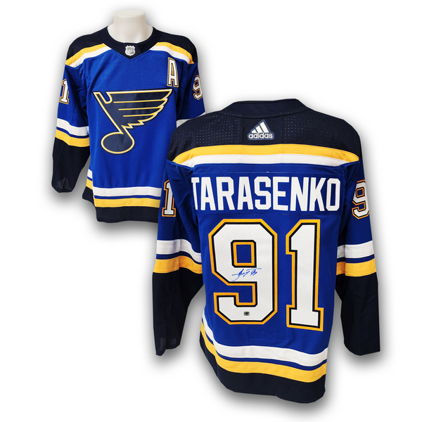 Vladimir Tarasenko Autographed St. Louis Blues Adidas Jersey East Coast Sports Collectibles