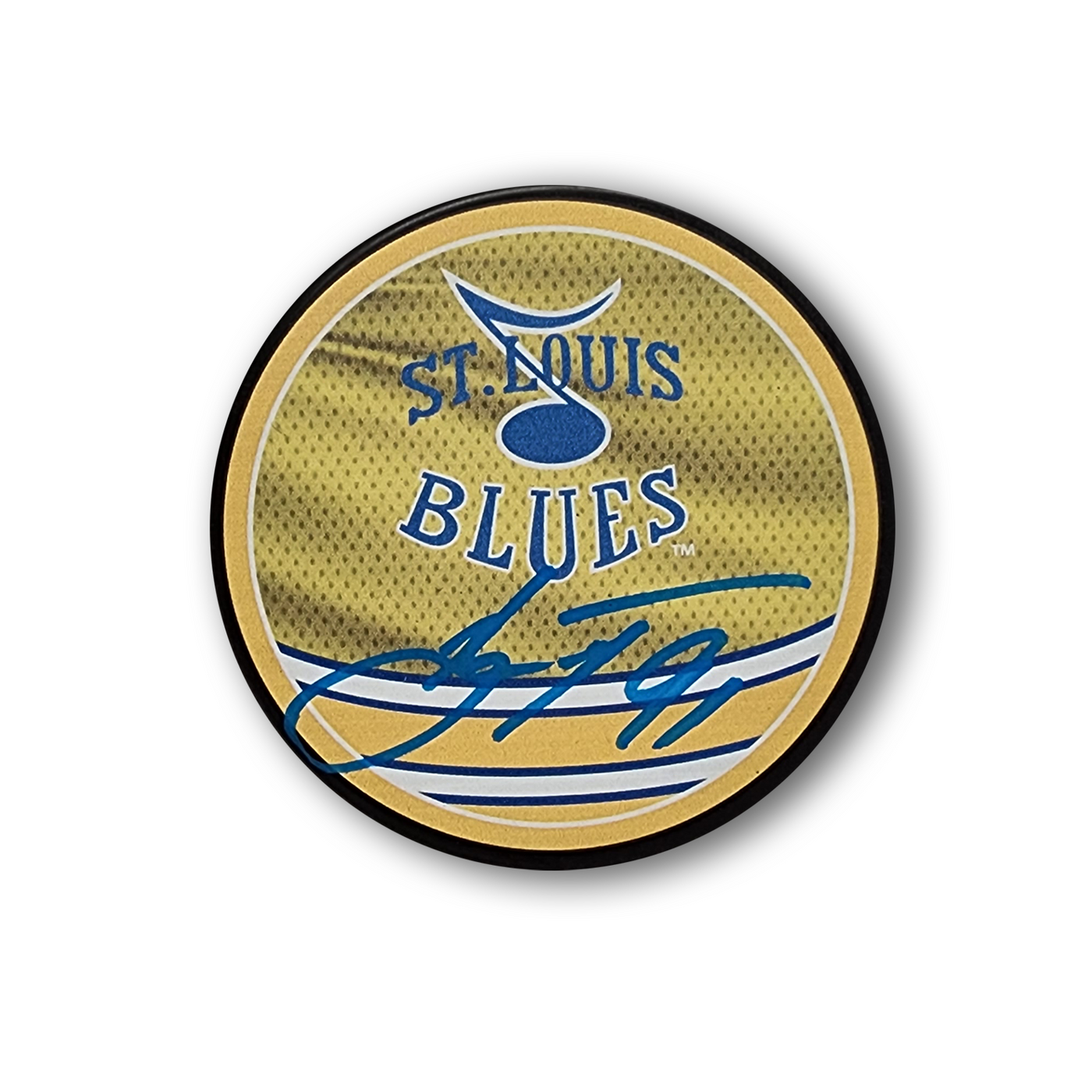 Vladimir Tarasenko Autographed St. Louis Blues Reverse Retro Hockey Puck