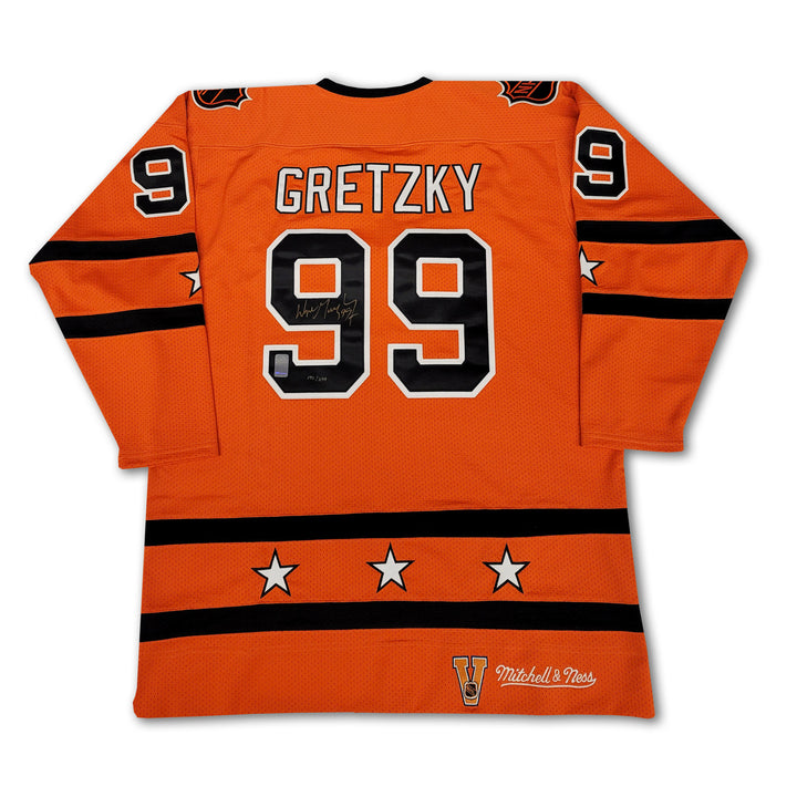 Wayne Gretzky 1980 All Star Autographed Mitchell and Ness Authentic Hockey Jersey
