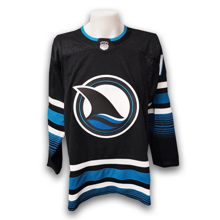 William Eklund Autographed San Jose Sharks Alternate Adidas Jersey