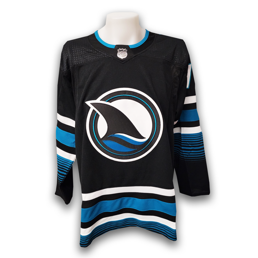 William Eklund Autographed San Jose Sharks Alternate Adidas Jersey