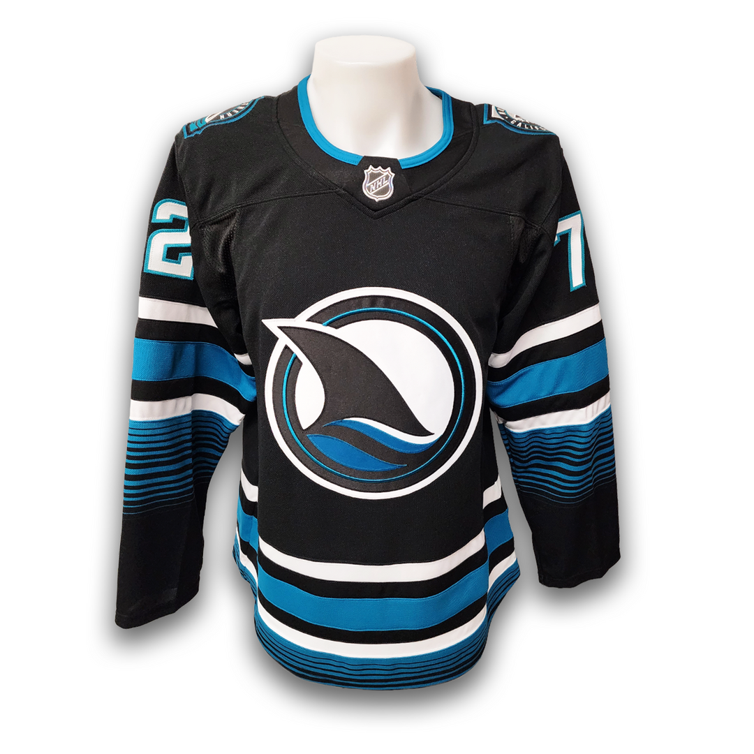 William Eklund Autographed San Jose Sharks Alternate Fanatics Premium Jersey