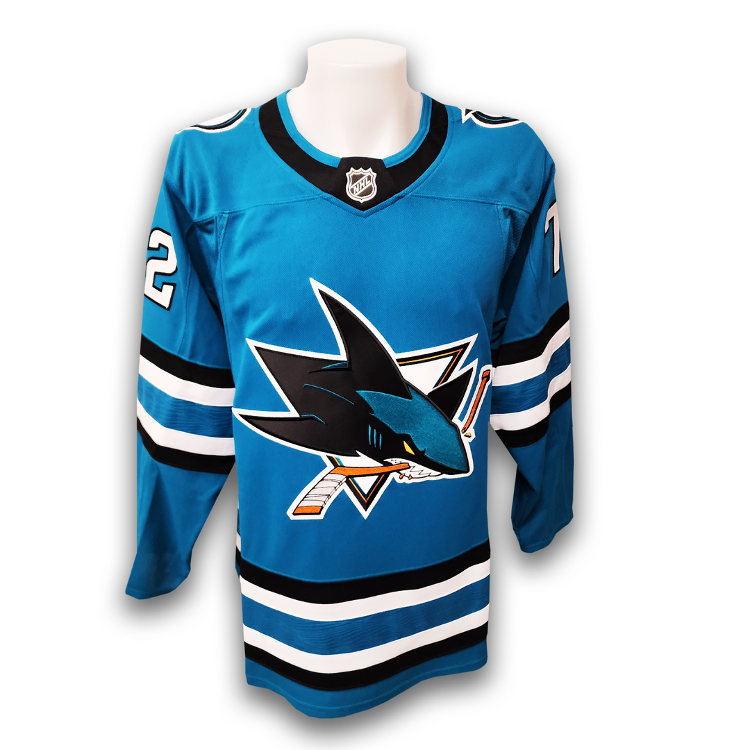 William Eklund Autographed San Jose Sharks Fanatics Premium Jersey