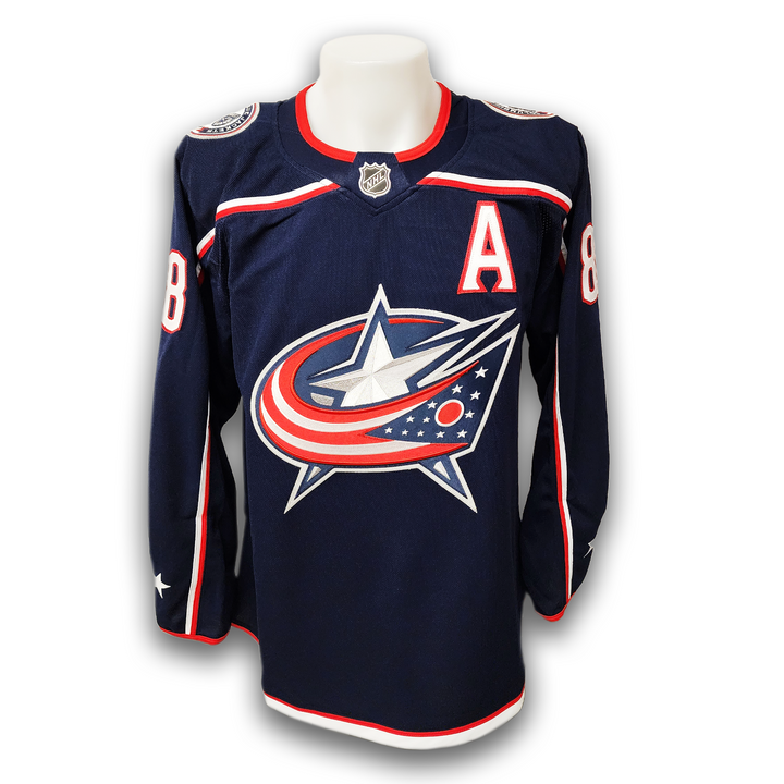 Zach Werenski Autographed Columbus Blue Jackets Home Fanatics Premium Jersey