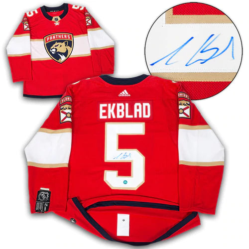Aaron Ekblad Florida Panthers Autographed Adidas Jersey