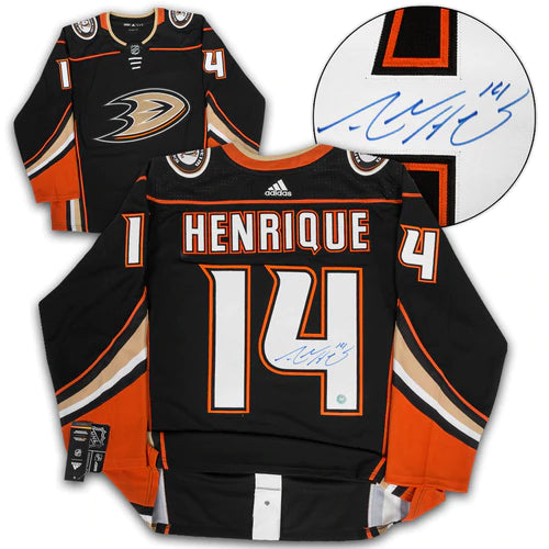 Adam Henrique Anaheim Ducks Autographed Adidas Authentic Jersey
