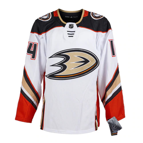Adam Henrique Anaheim Ducks Signed White Adidas Jersey