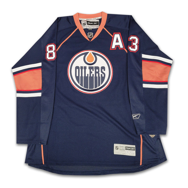 Ales Hemsky Edmonton Oilers Navy Reebok Jersey