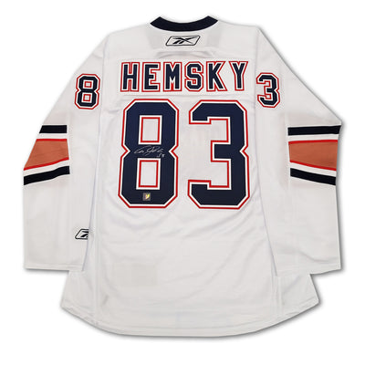 Ales Hemsky Edmonton Oilers White Reebok Jersey