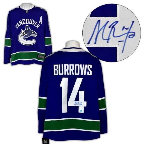 Alex Burrows Vancouver Canucks Autographed Fanatics Jersey