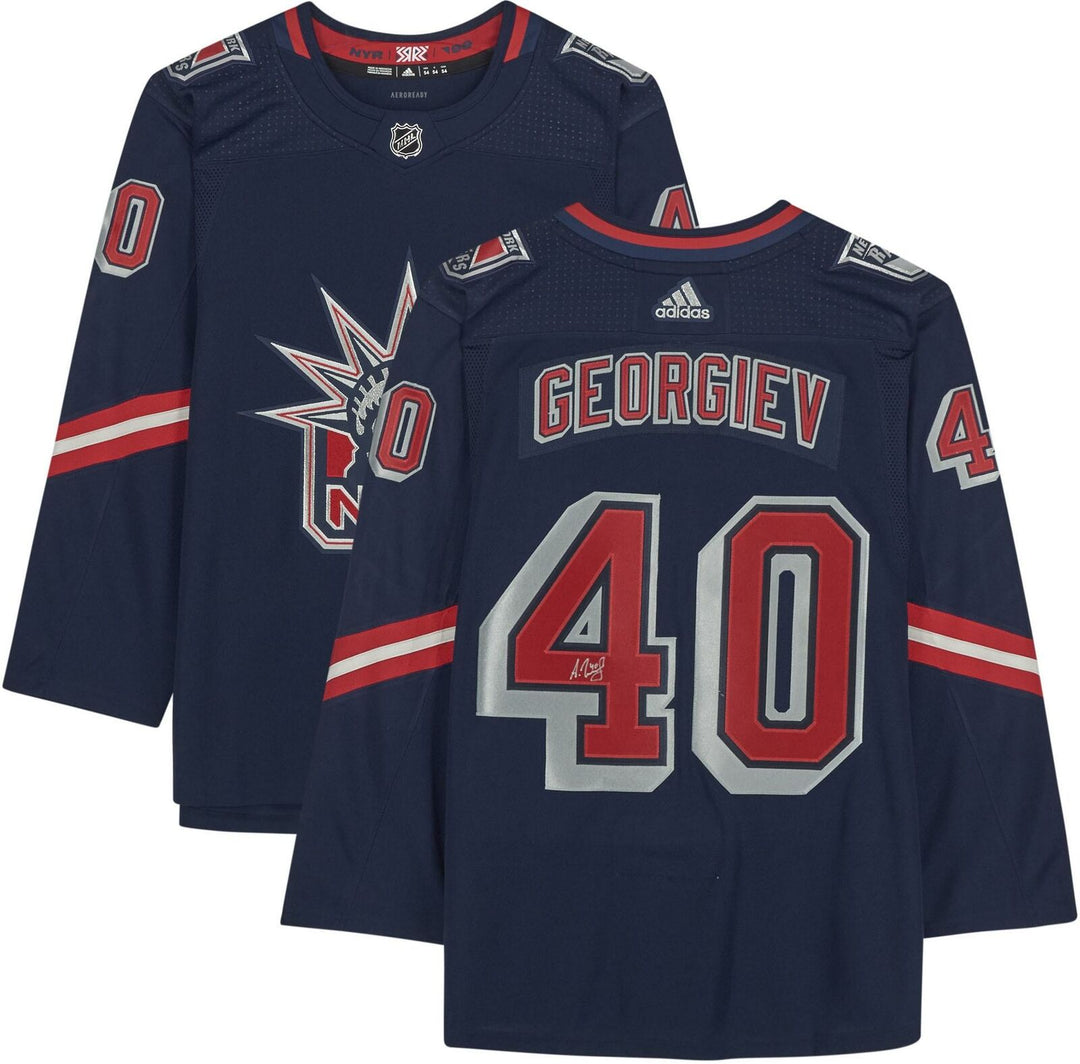 Alexandar Georgiev New York Rangers Reverse Retro Adidas Jersey