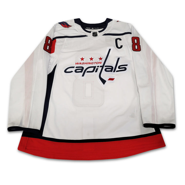 Alexander Ovechkin Washington Capitals White Adidas Jersey