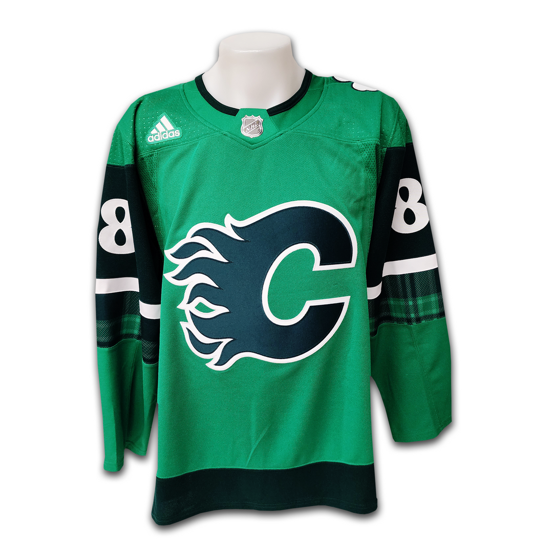 Andrew Mangiapane Calgary Flames 2022 St Patricks Day Adidas Jersey