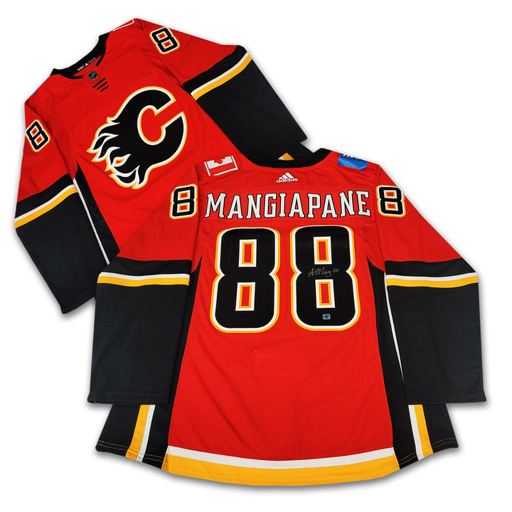Andrew Mangiapane Calgary Flames Red Alternate Adidas Jersey