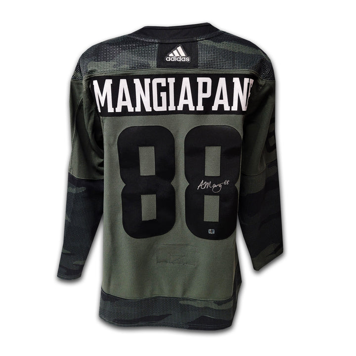 Andrew Mangiapane Calgary Flames Military Appreciation Night Adidas Jersey
