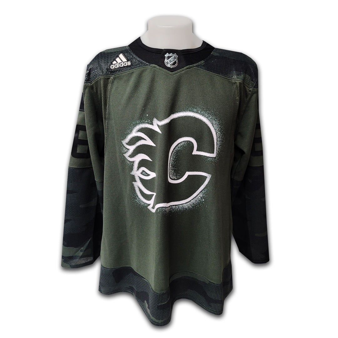Andrew Mangiapane Calgary Flames Military Appreciation Night Adidas Jersey