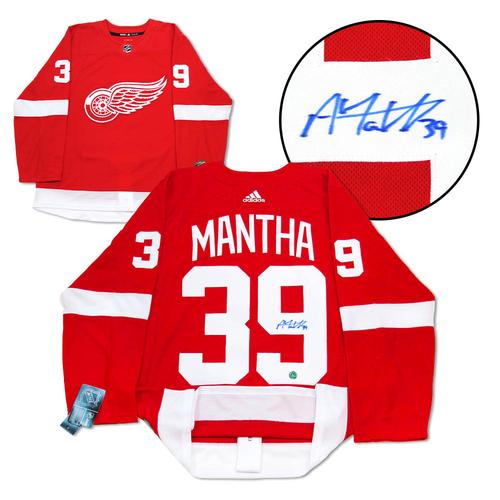 Anthony Mantha Detroit Red Wings Autographed Adidas Jersey