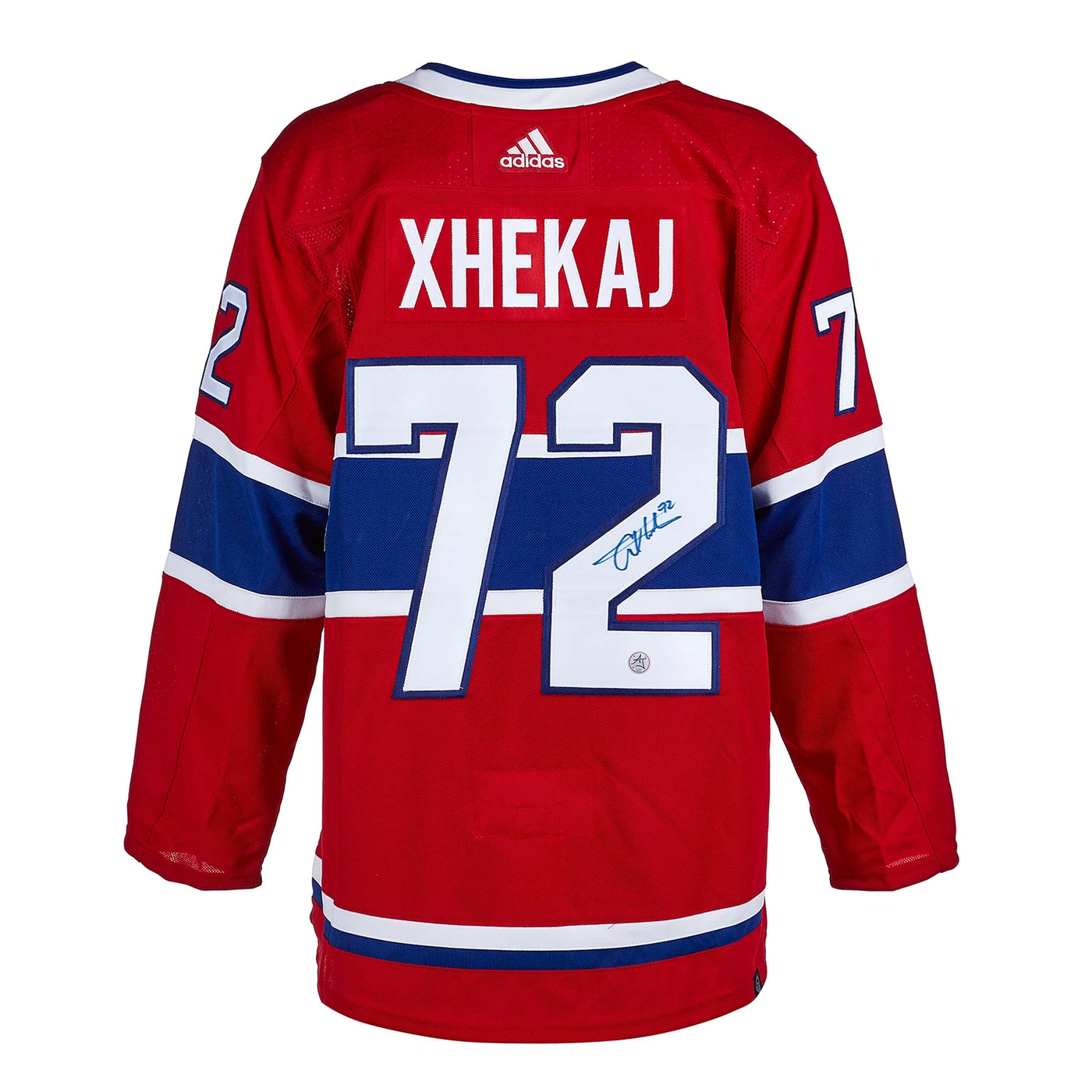 Arber Xhekaj Autographed Montreal Canadiens Adidas Jersey