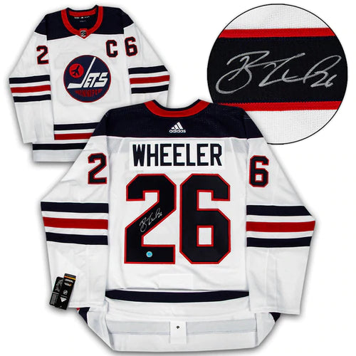 Blake Wheeler Winnipeg Jets Autographed Heritage Adidas Jersey