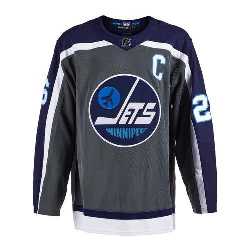 Blake Wheeler Winnipeg Jets Autographed Reverse Retro Adidas Jersey