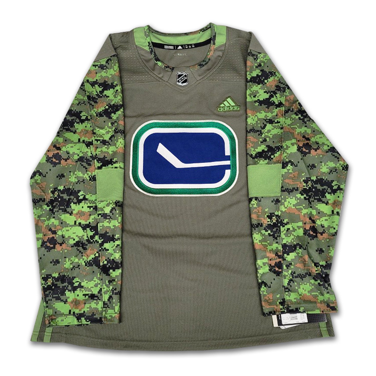 Vancouver canucks camo jersey outlet