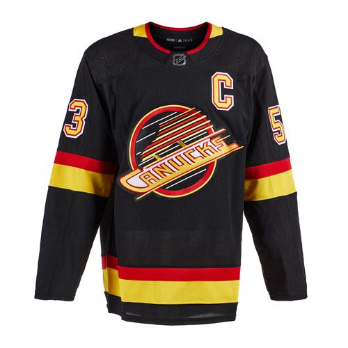 Bo Horvat Vancouver Canucks Signed Black Alt Retro Adidas Jersey