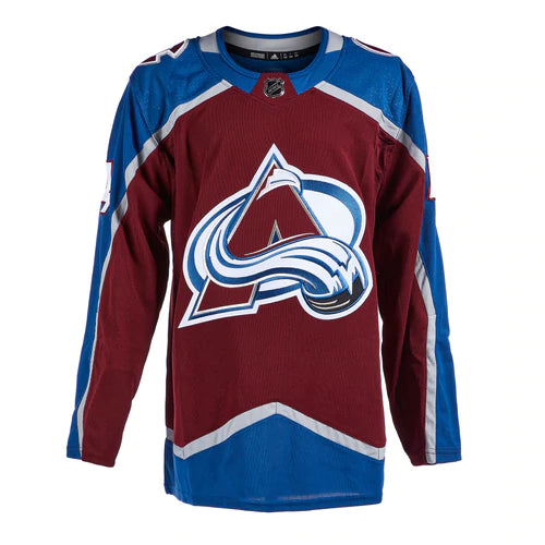 Bowen Byram Colorado Avalanche Autographed Adidas Jersey