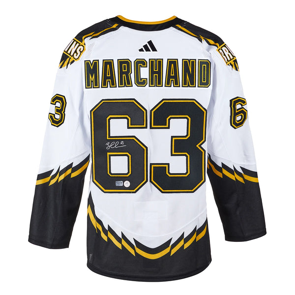 Brad Marchand Autographed Boston Bruins Reverse Retro 2.0 Adidas Jersey East Coast Sports Collectibles