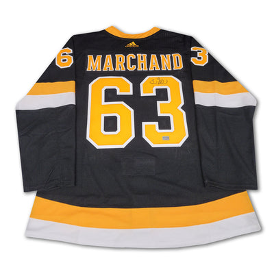 Brad Marchand Boston Bruins 2019-Present Black Third Adidas Jersey