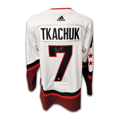 Brady Tkachuk 2022 All Star Game Autographed Adidas Jersey