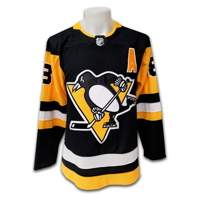 Brian Dumoulin Pittsburgh Penguins Black Adidas Jersey Inscribed 2016 SC